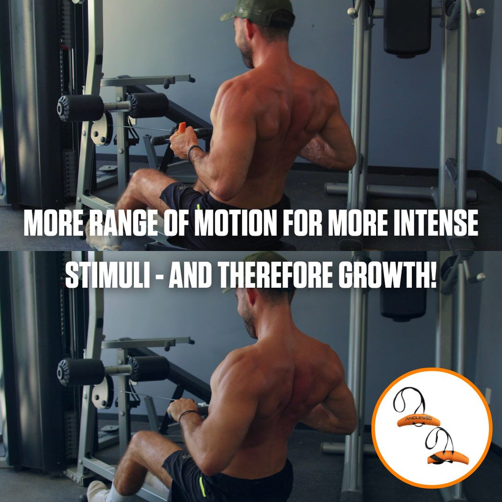 A fitness-focused individual performing cable bicep curls at the gym with A90 Full Set, emphasizing the importance of full range of motion for enhanced muscle stimulation and growth.